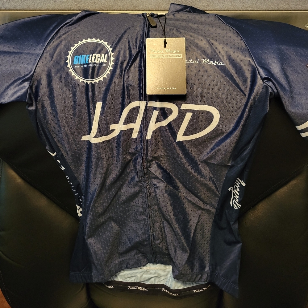 Pedal Mafia LAPD Cycling Jersey Womens Size Medium